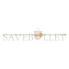 GUCCI DOUBLE G KEY BRACELET WITH CRYSTALS 855868